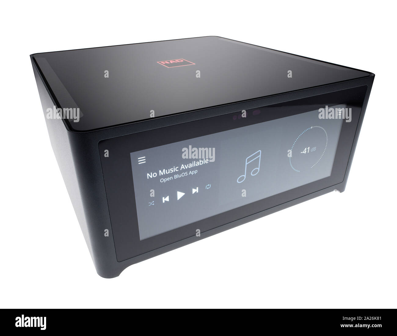 NAD M10 amplificateur de diffusion en continu. La musique numérique d'amplification haut de gamme. La perfection sonore. Banque D'Images