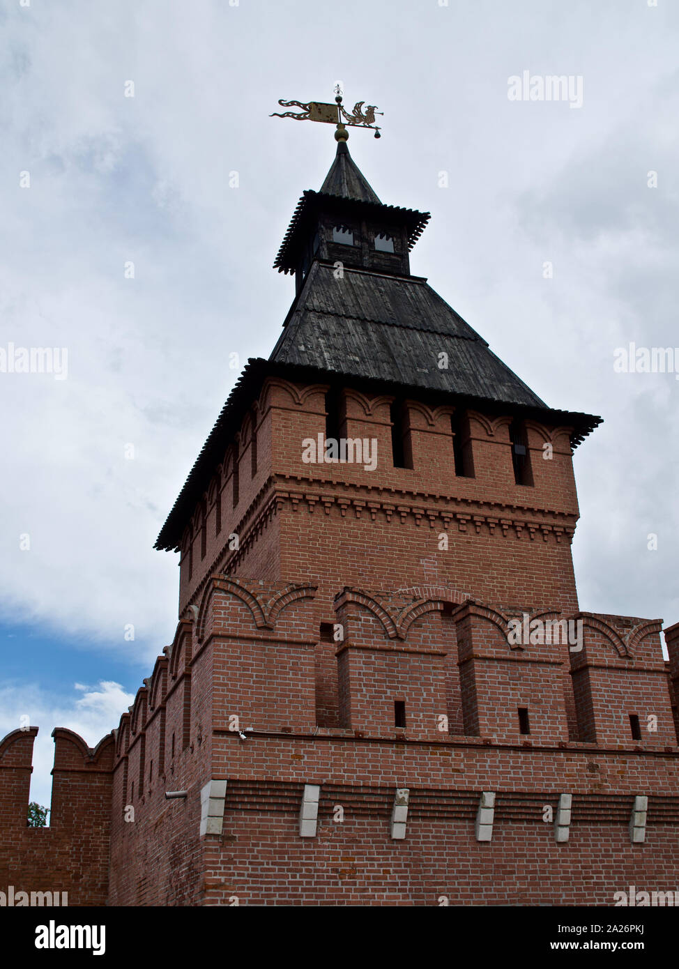 Complexe architectural antique forteresse Tula Kremlin, Russie Banque D'Images