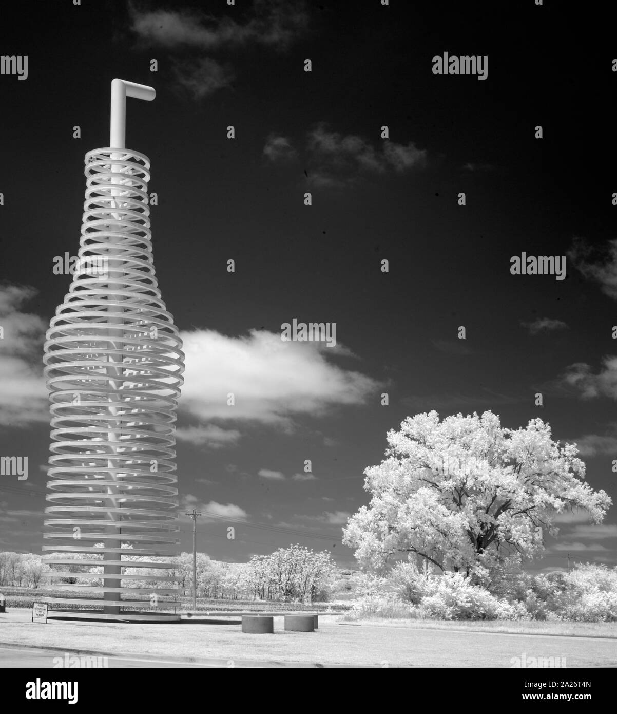 Route 66 POP Restaurant et boutique de cadeaux, Arcadia, California Banque D'Images