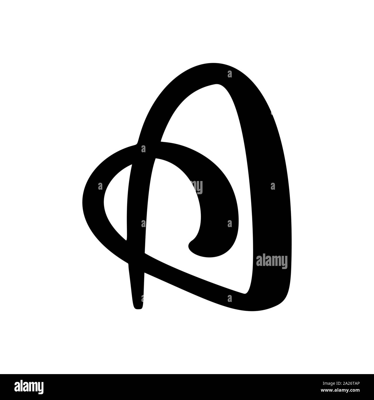 Logo sous la forme de la lettre, un résumé de l'alphabet stylisé idée de logo d'entreprise. Vector illustration abc Illustration de Vecteur