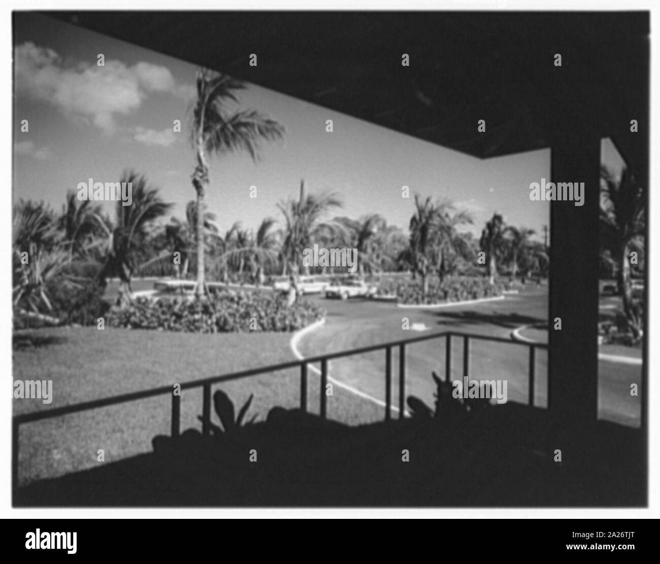 Port Royal Beach Club, Naples, Florida. Banque D'Images