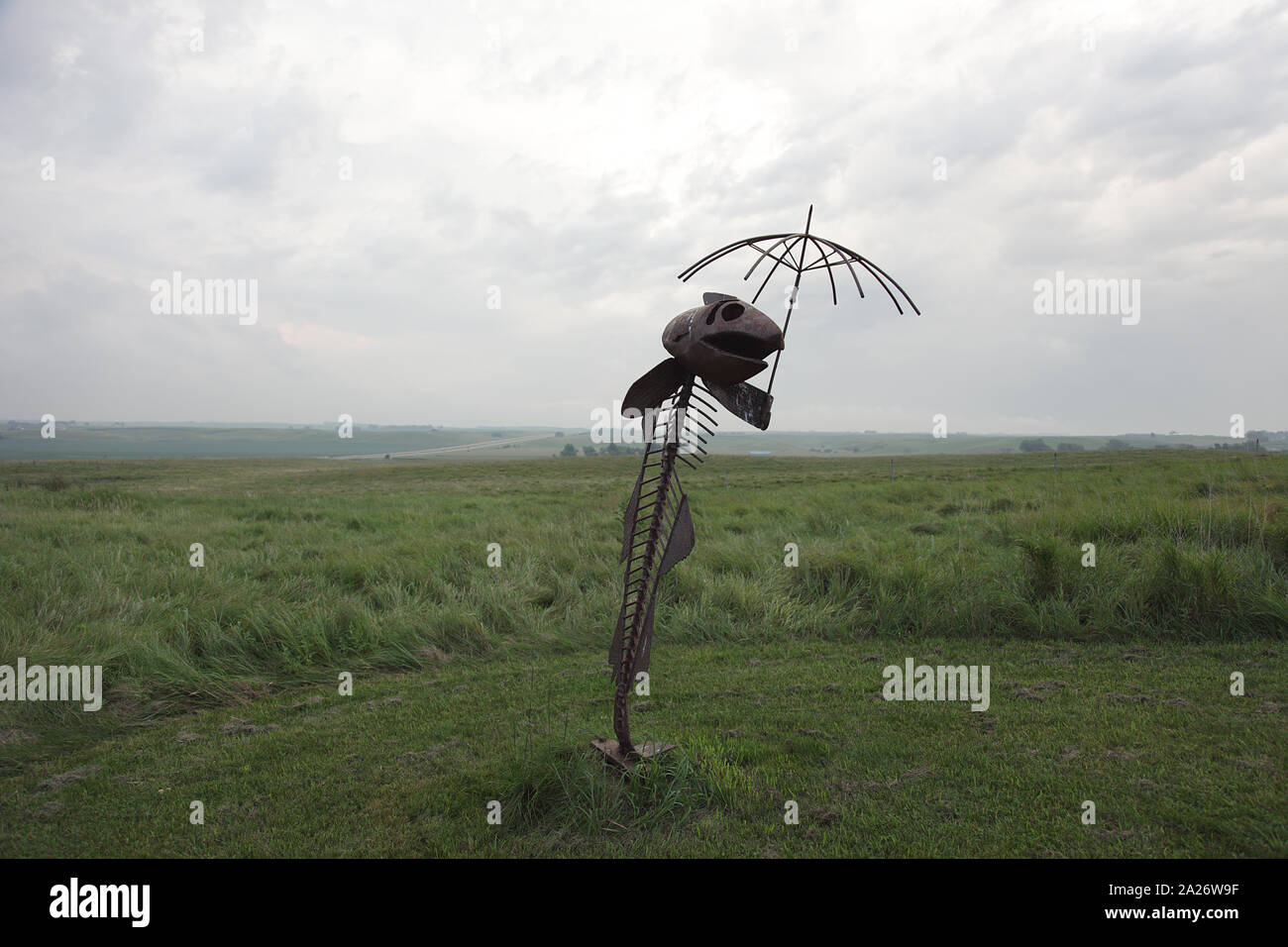 Porter Sculpture Park, Montrose, le Dakota du Sud Banque D'Images