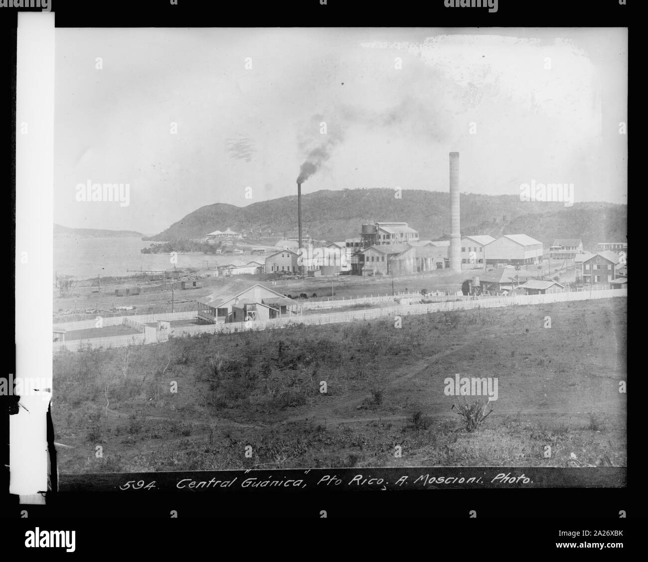 Est-à-dire de Porto, Porto Rico, les Antilles. 594 Centre de Guanica Banque D'Images