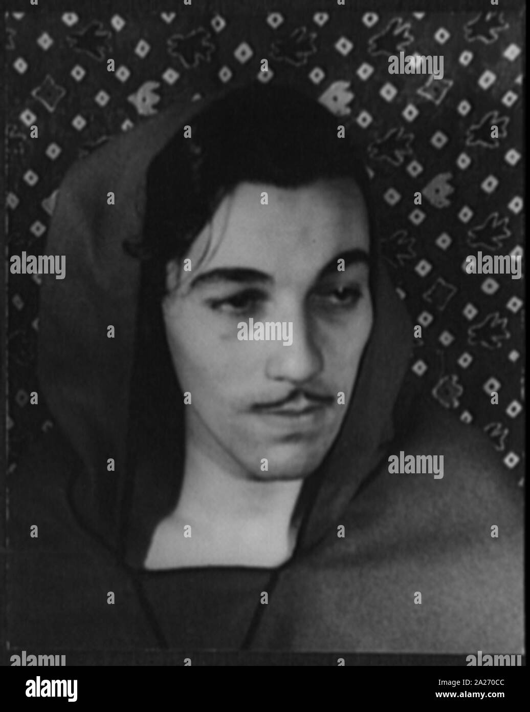 Portrait de Cesar Romero Banque D'Images