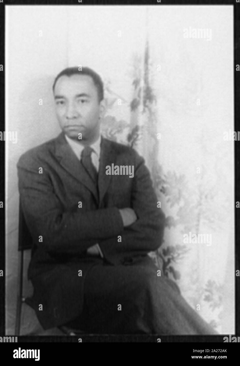 Portrait de John Carlis Banque D'Images