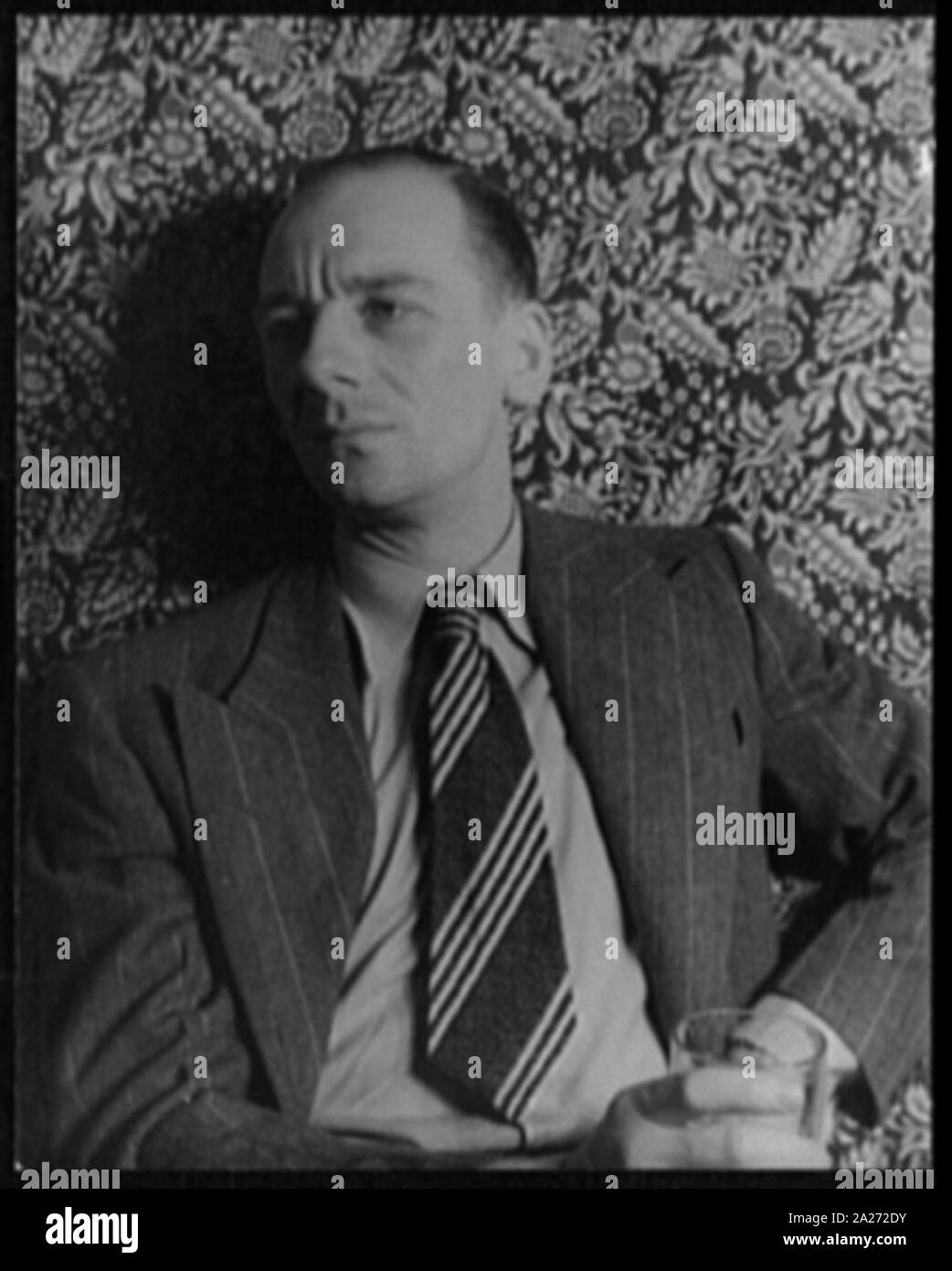 Portrait de John Gielgud Banque D'Images