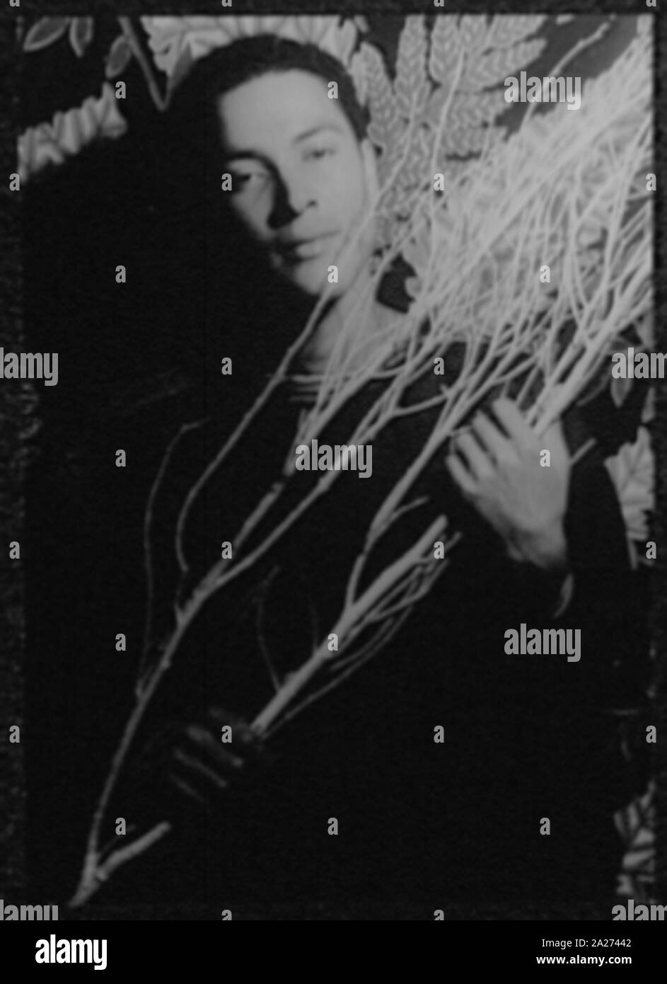 Portrait de Pearl Creswell, Carl Van Vechten Gallery, Fisk University Banque D'Images