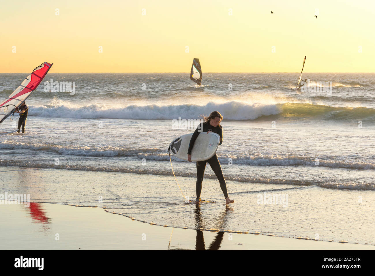 Extreme at beach Banque D'Images