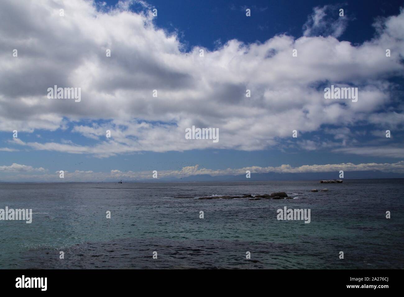 Himmellandschaft Weite mit Meerblick Banque D'Images