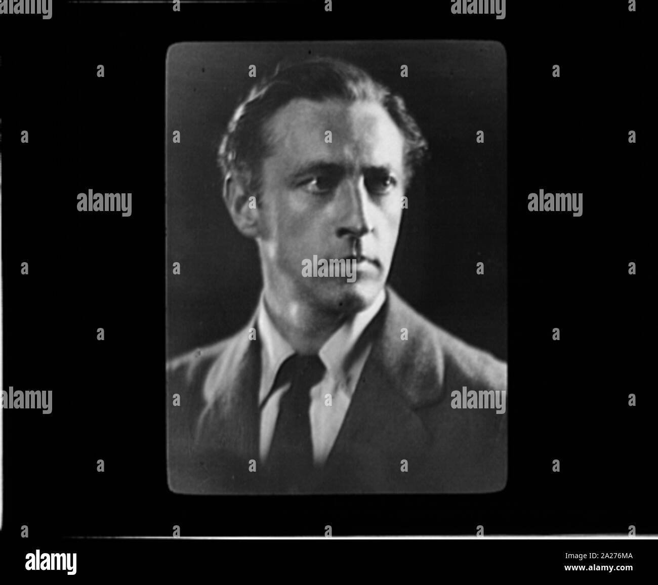 Portrait photographique de John Barrymore Banque D'Images