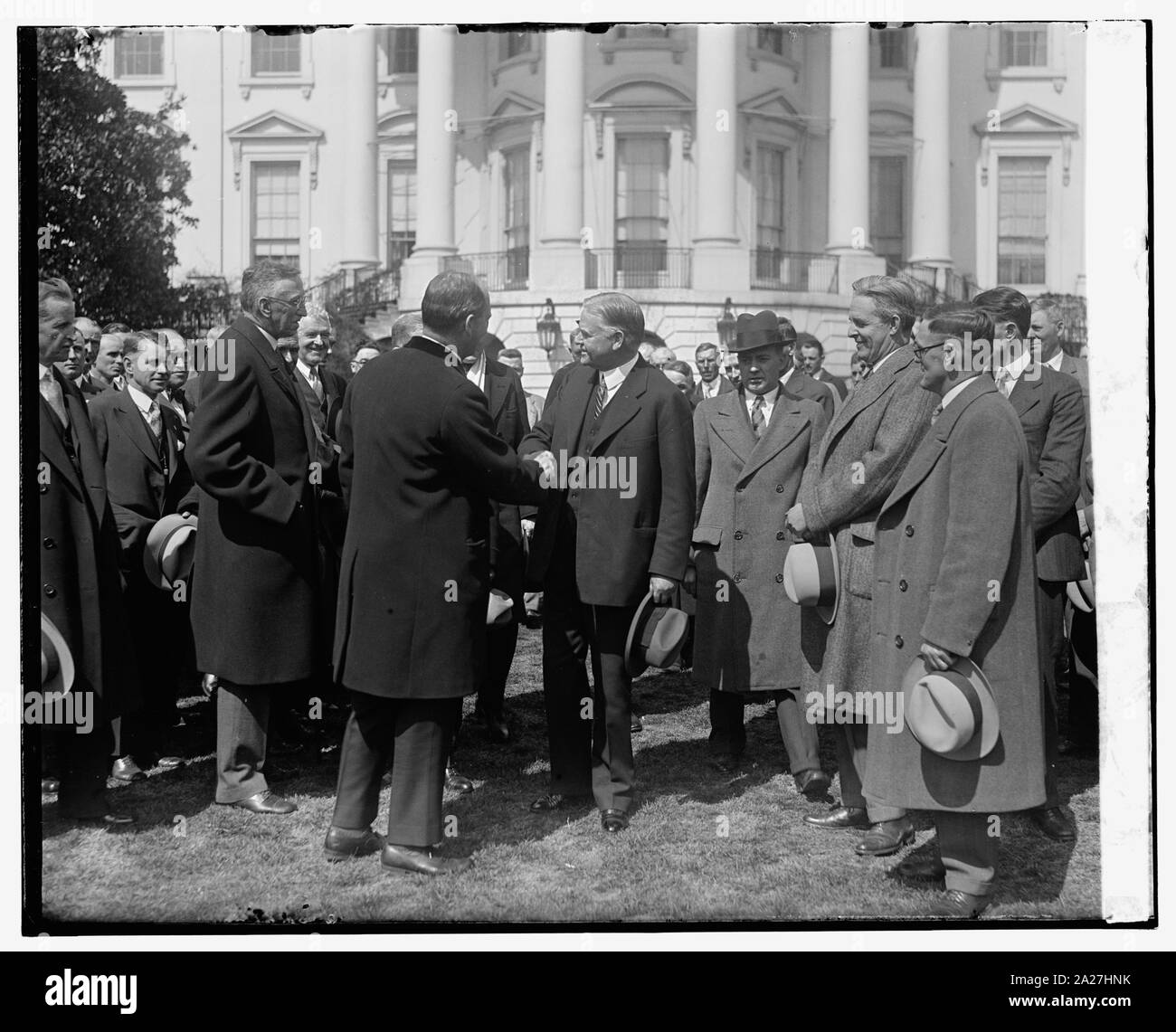 Le président Herbert Hoover Banque D'Images