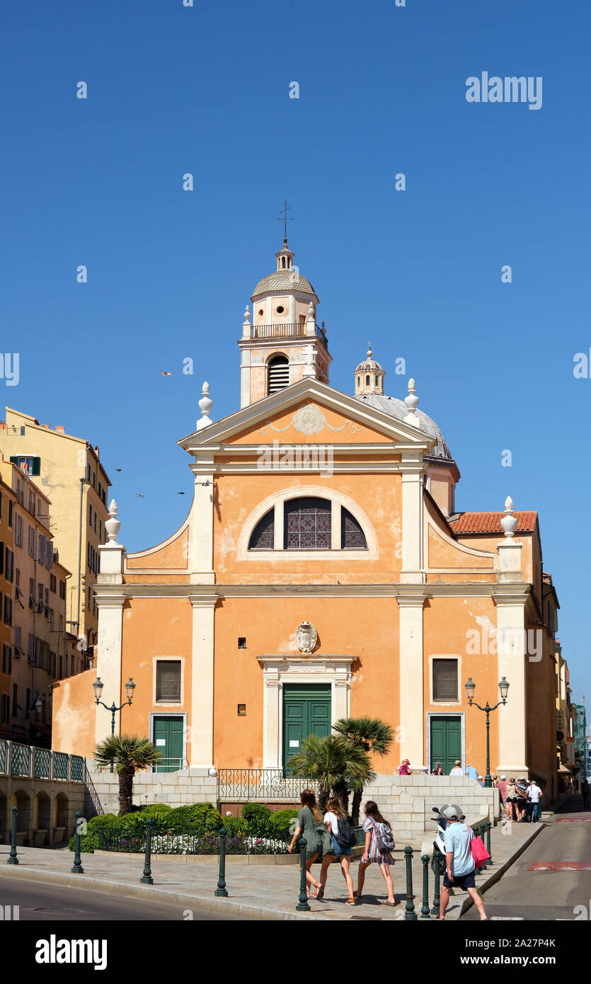 / La Cathédrale d'Ajaccio Cathédrale d'Ajaccio - Ajaccio Corse-du-Sud Corse - Corse Ajaccio Banque D'Images