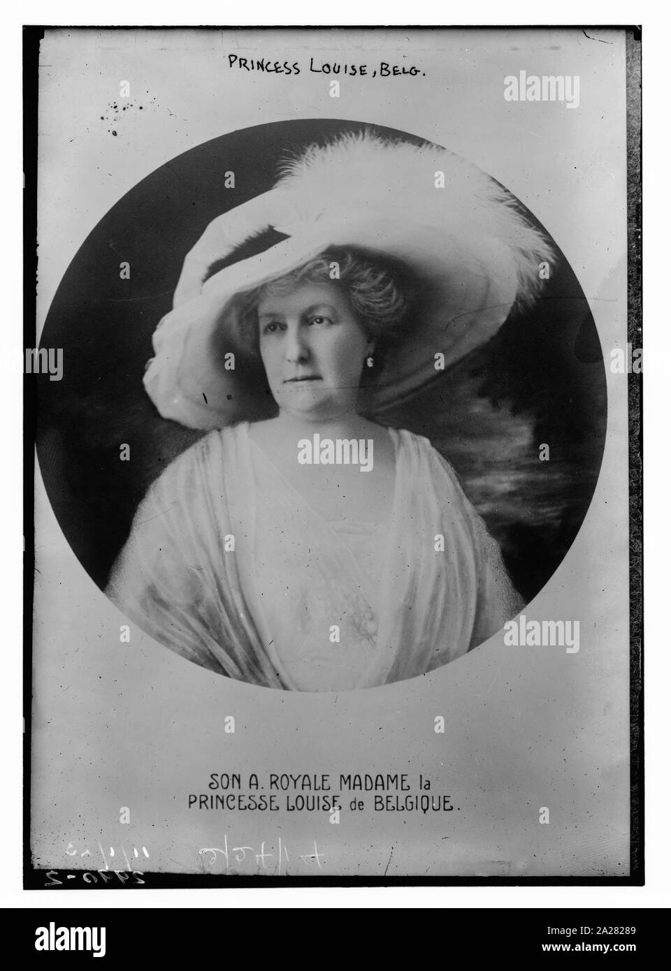 La princesse Louise de Belgique Banque D'Images