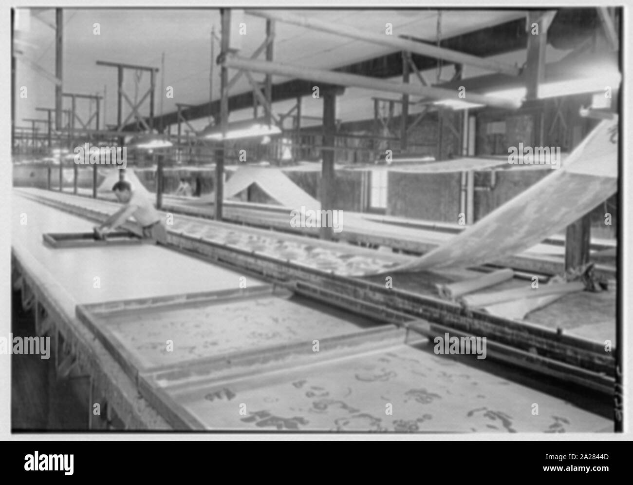 Printex Corp., 34, rue de l'État, Ossining, New York. Banque D'Images