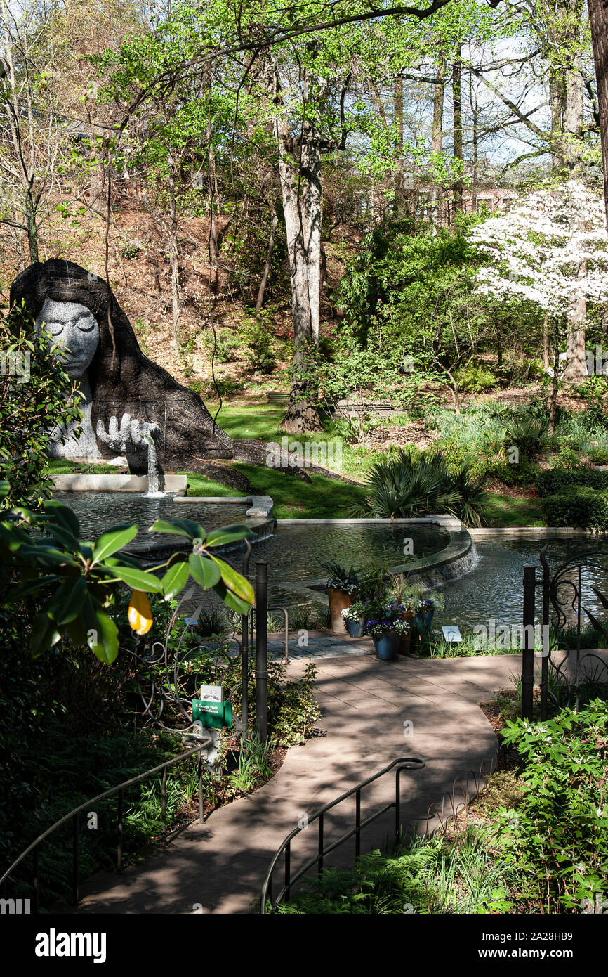 Jardin Botanique d'Atlanta, Atlanta, Géorgie, Banque D'Images