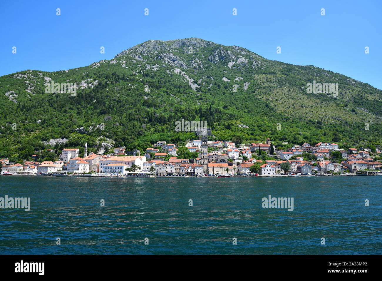 Herceg Novi ancienne ville dans la baie de Kotor au Monténégro Banque D'Images