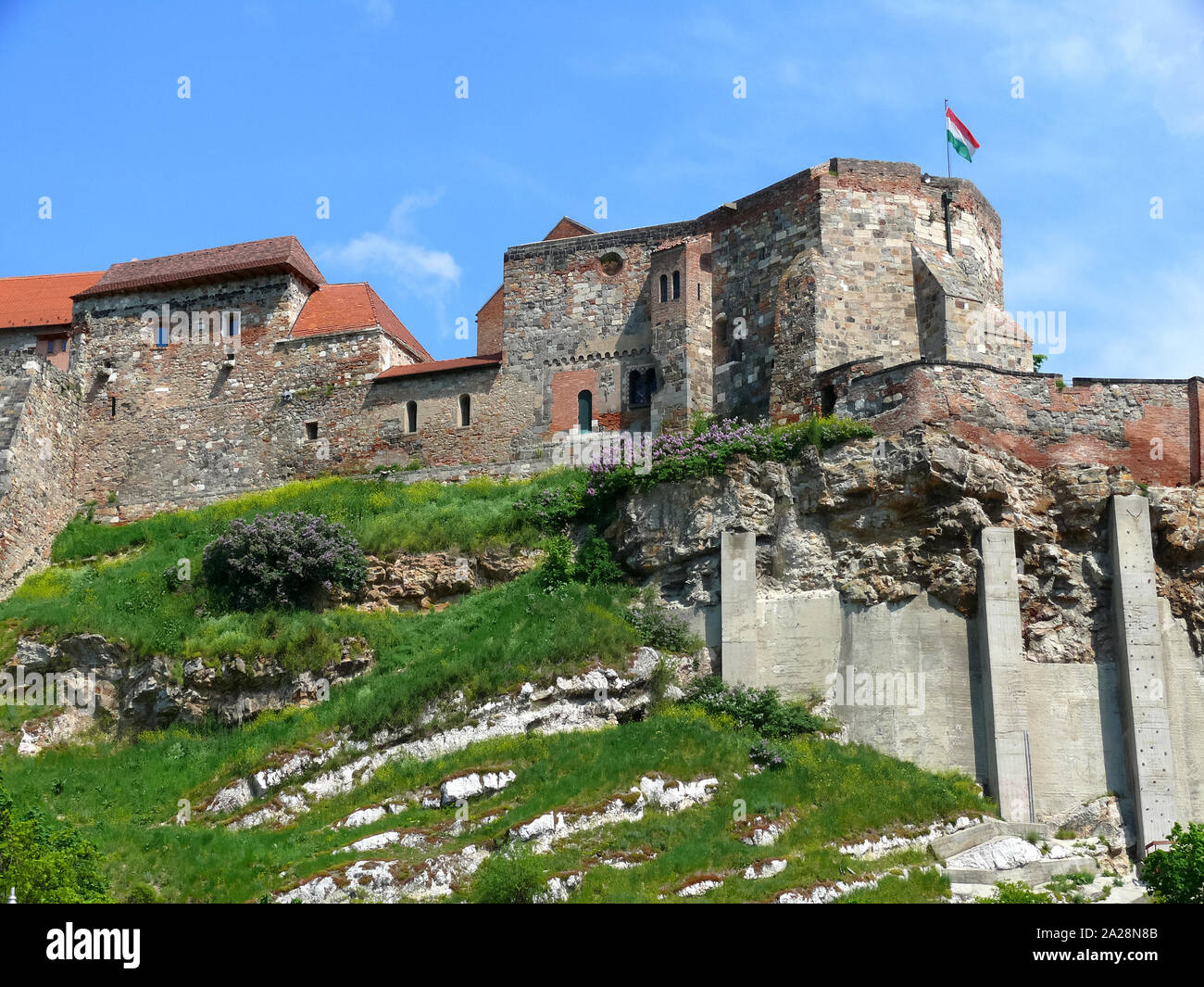 Château, Esztergom, Hongrie, Magyarország, Europe Banque D'Images