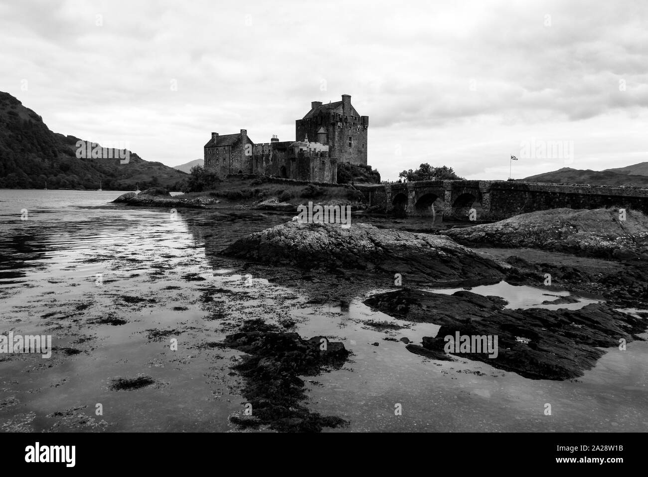 Eillean Donan Castle, Highlands, Scotland, UK Banque D'Images