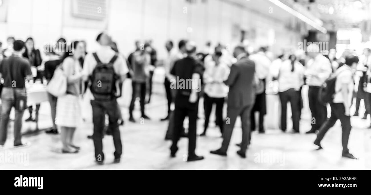 Blured image de businesspeople at pause café à la réunion de la conférence. Banque D'Images