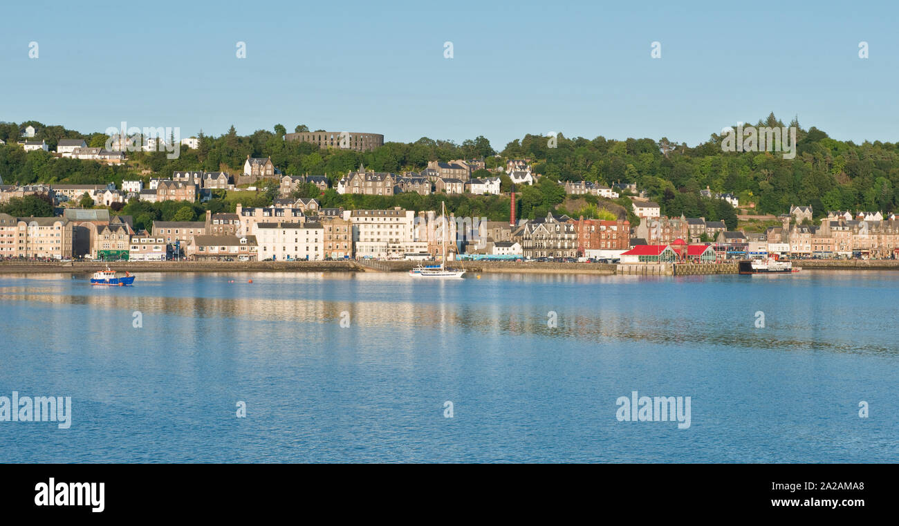 Le port d'Oban, Argyll and Bute, Ecosse Banque D'Images