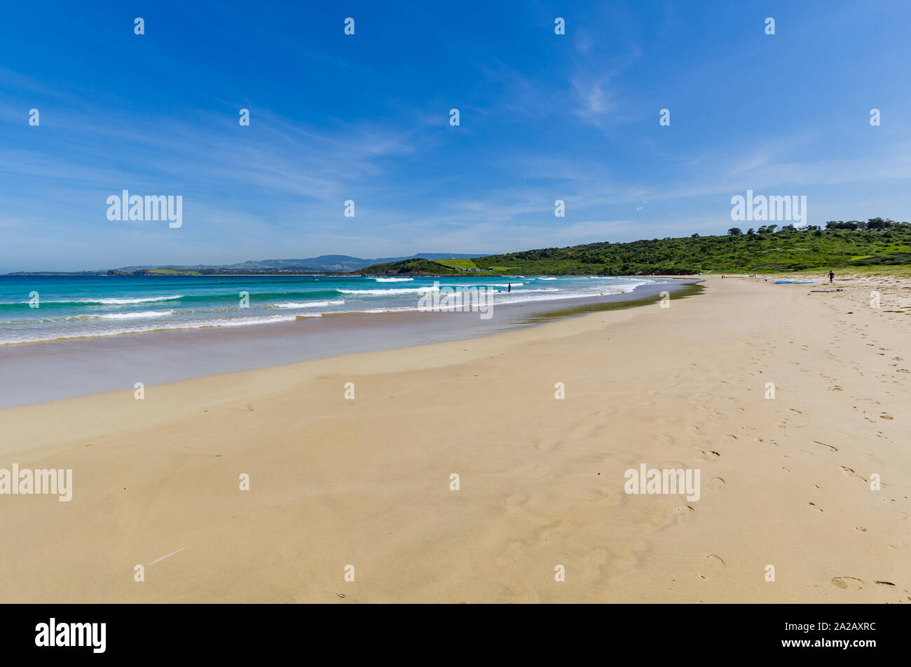 La plage, Killalea Réserver Péruwelz New South Wales Australie Banque D'Images
