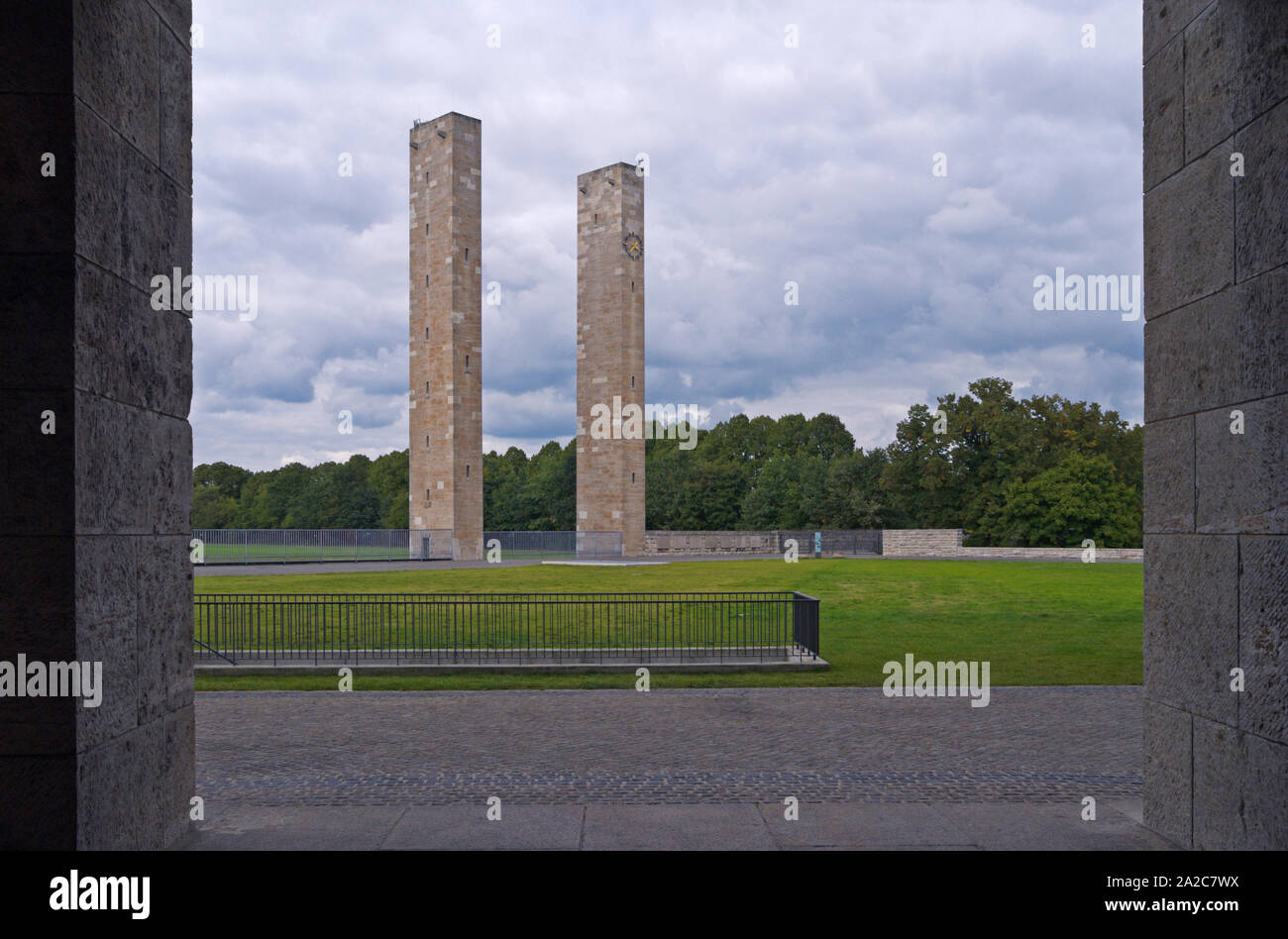 Tours Olympiastadion, Berlin, Allemagne Banque D'Images