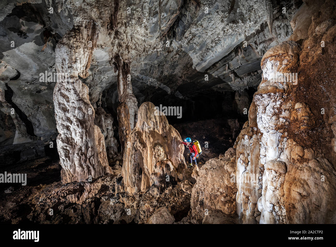 La cave des vents, Mulu, Malaisie Banque D'Images