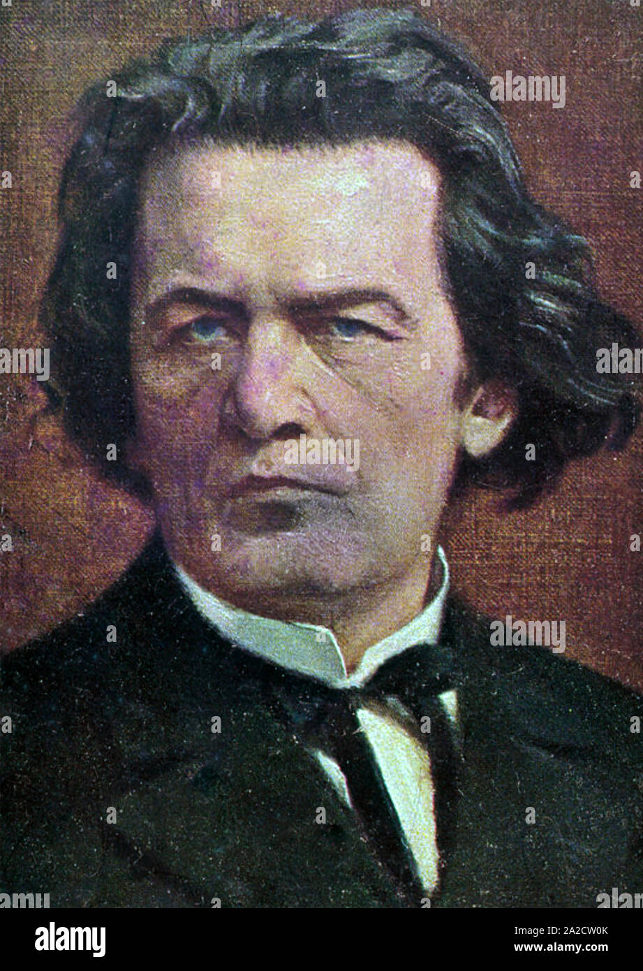 ANTON RUBINSTEIN (1829-1894) compositeur russe Banque D'Images