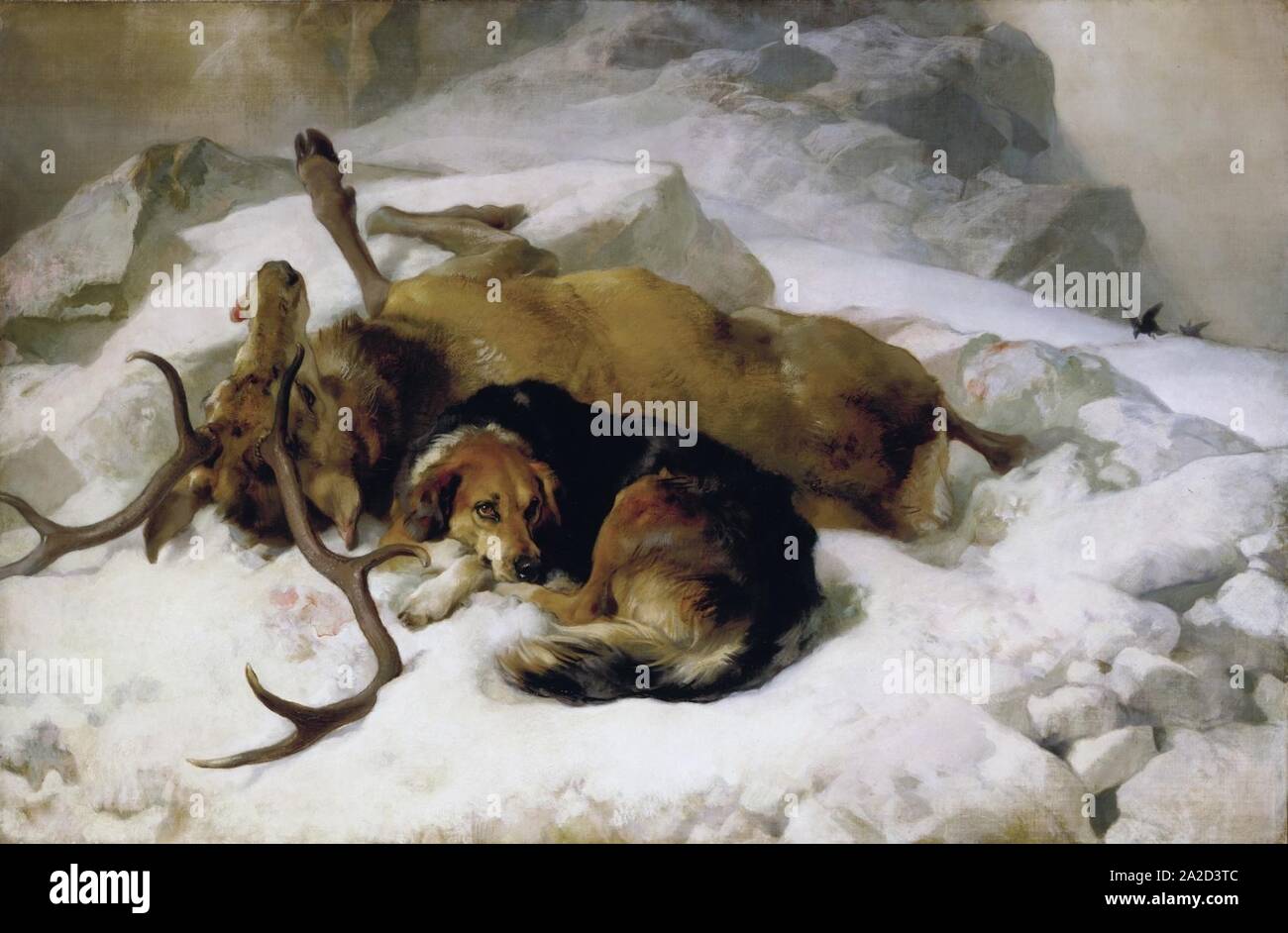 Edwin Henry Landseer - Chevy Banque D'Images