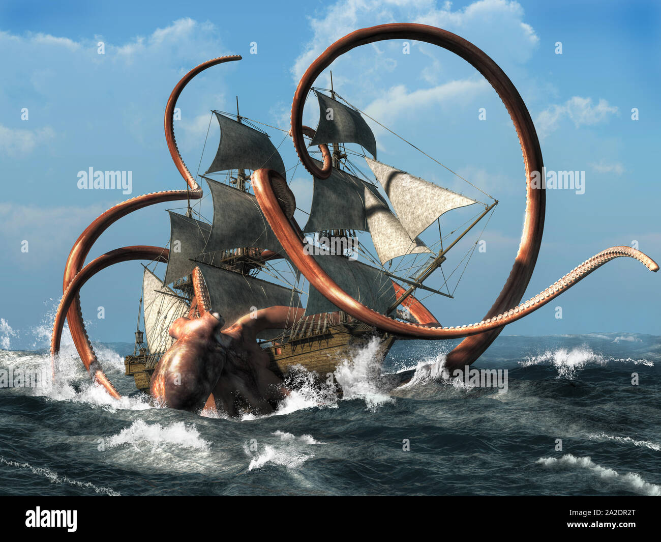 Kraken legend Banque de photographies et d’images à haute résolution