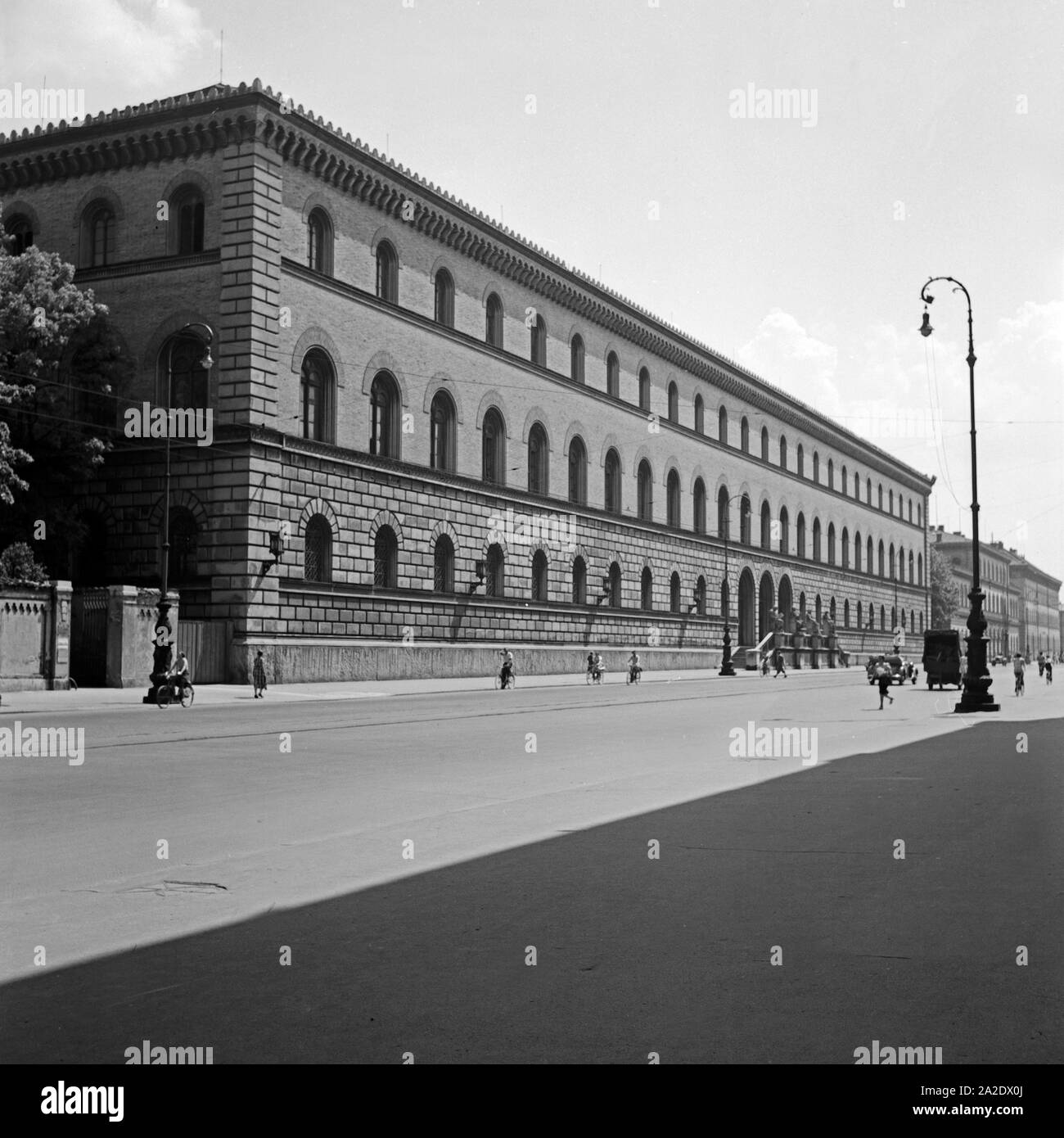 Die Universität à Ludwig Maximilians München, Deutschland 1930er Jahre. L'université de Munich, Allemagne 1930. Banque D'Images