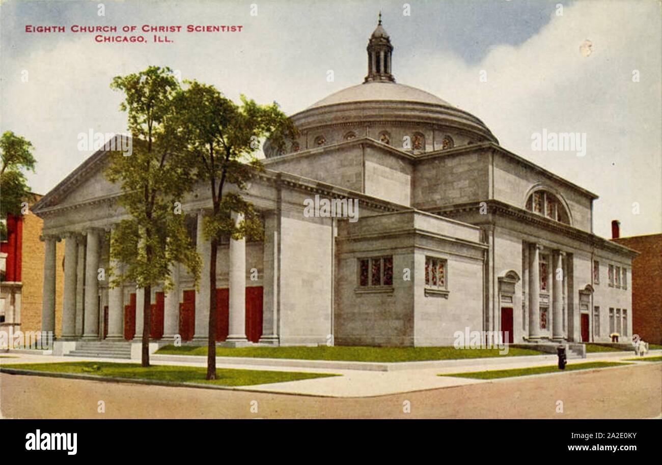 Huitième Church of Christ Scientist Banque D'Images