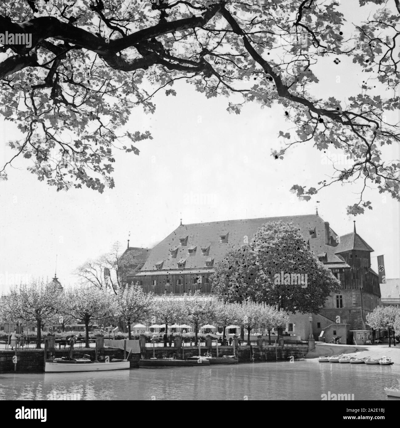 Das Konzil Gebäude à Konstanz, Allemagne Allemagne Années 1930 er Jahre. Le bâtiment du Conseil de Constance, Allemagne 1930. Banque D'Images