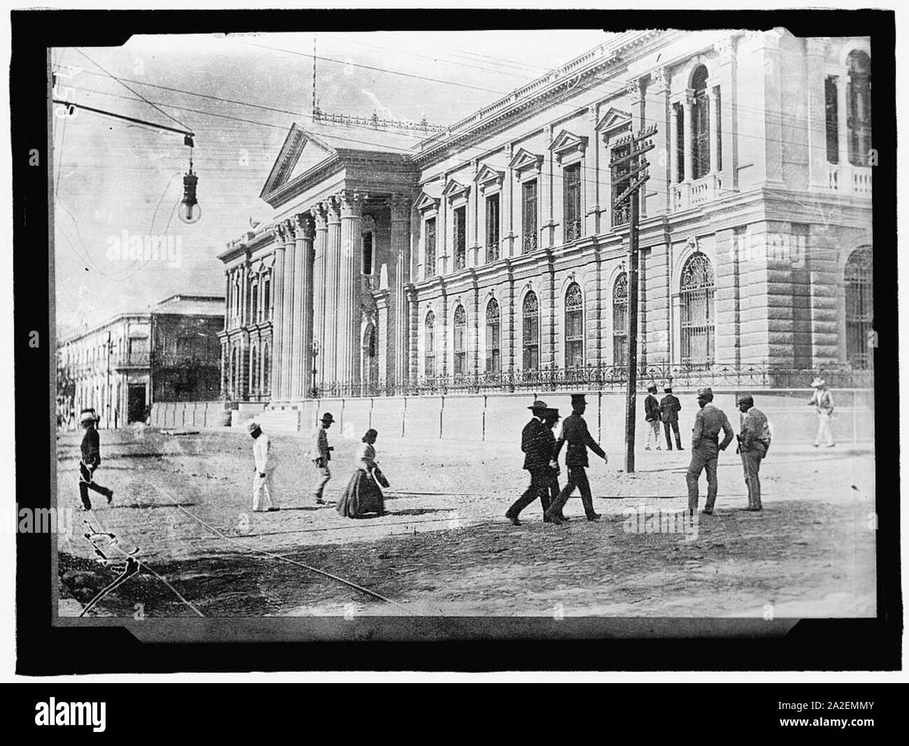 EL SALVADOR. Le Palais Présidentiel, SAN SALVADOR Banque D'Images