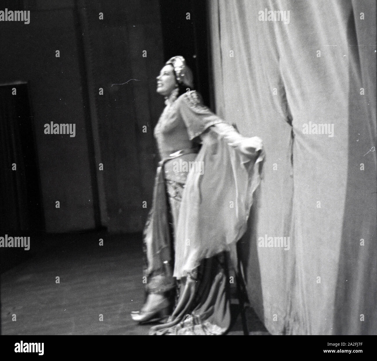 Aufführung im Opernhaus de Rom ; Italien 1940er Jahre. Performance dans l'opera de Rome, Italie 1940. Banque D'Images