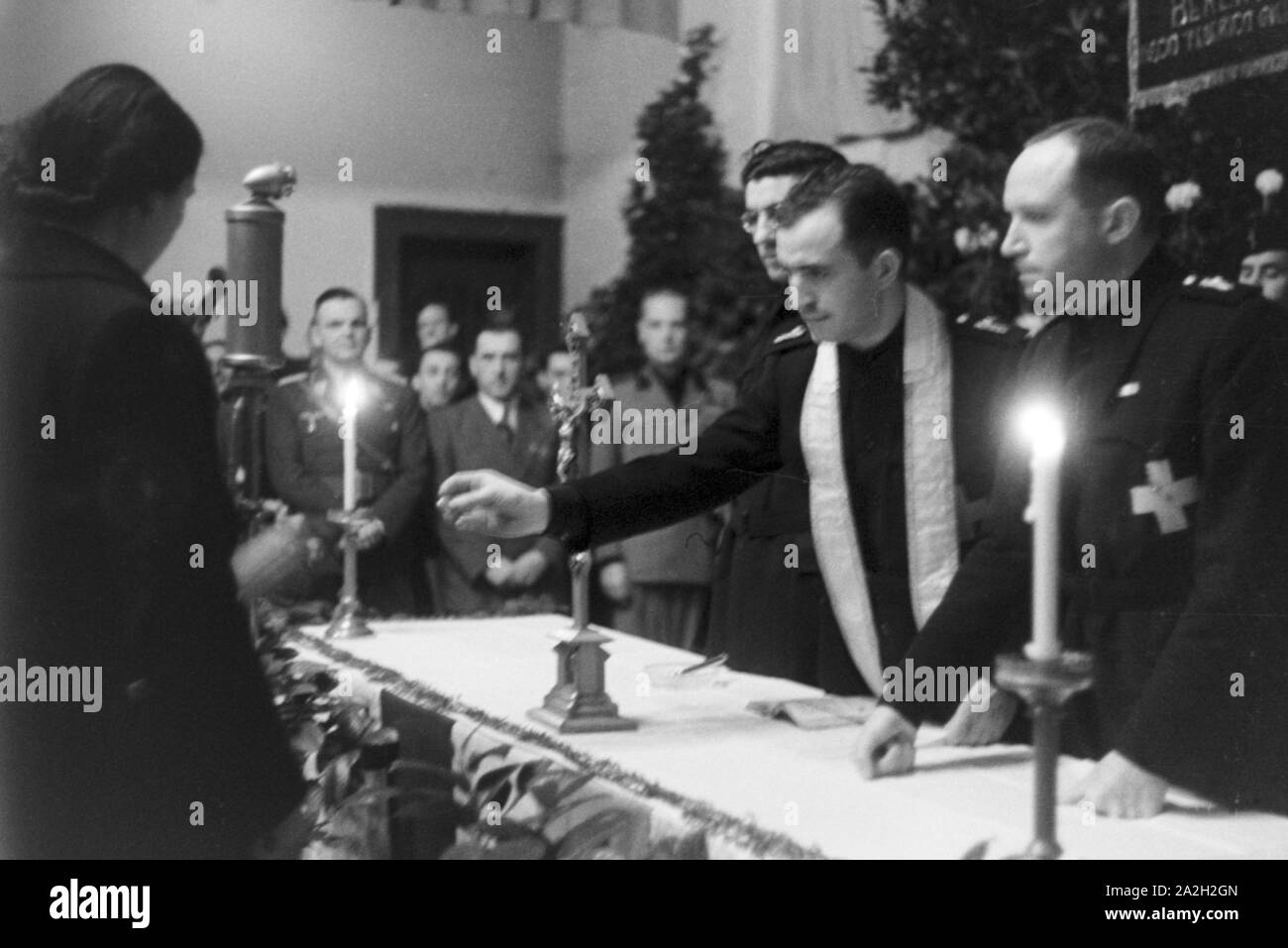 Eine von Hochzeit, Deutsches Reich 1930er Jahre. Un mariage italien, Allemagne 1930. Banque D'Images