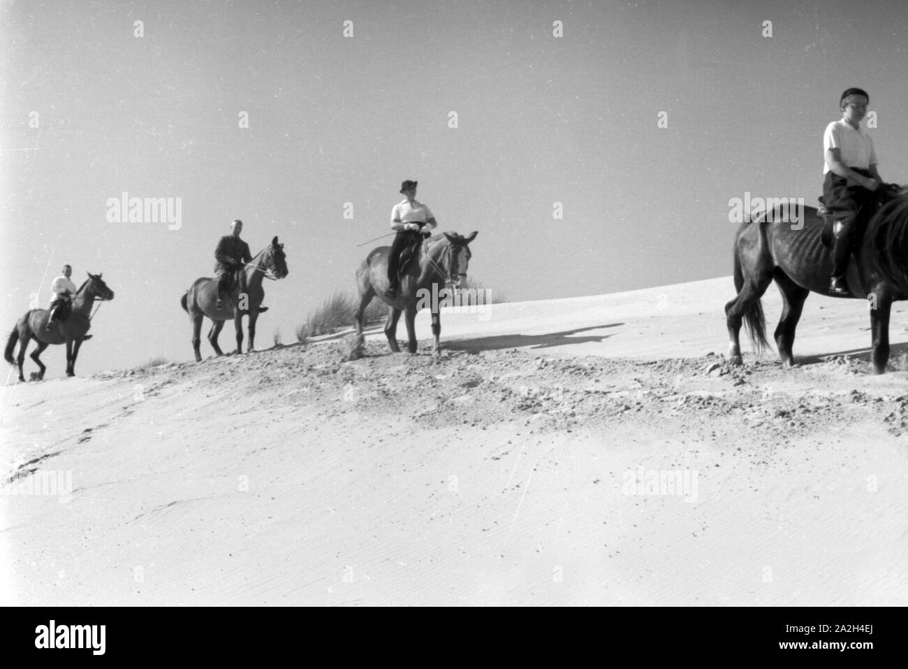 Sommerferien auf der Insel Norderney, Deutschland 1930er Jahre. Les vacances d'été à l'île de Norderney, Allemagne 1930. Banque D'Images