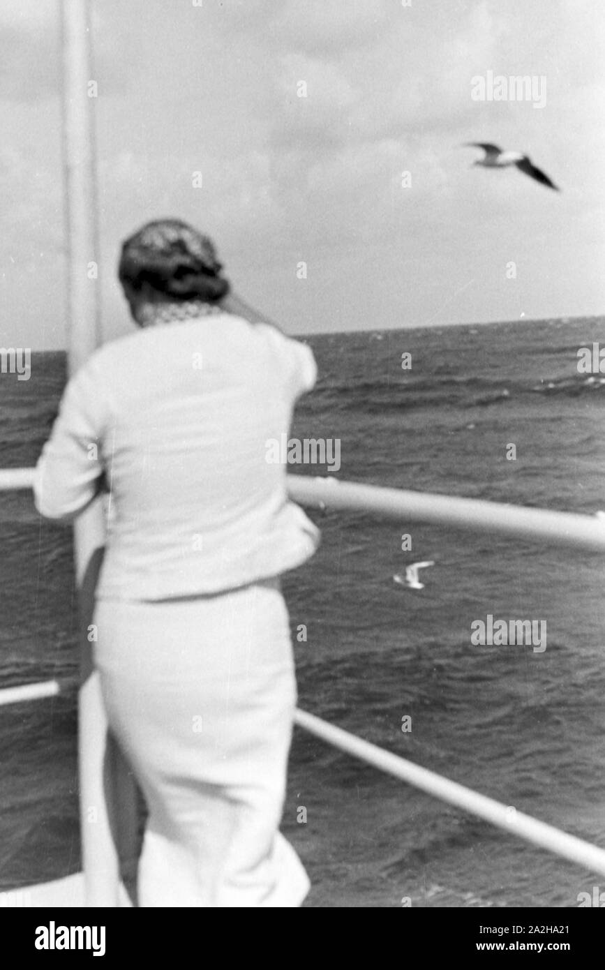 Urlaub an der Ostsee, Deutsches Reich 1930er Jahre. Vacances à la mer Baltique, Allemagne 1930. Banque D'Images