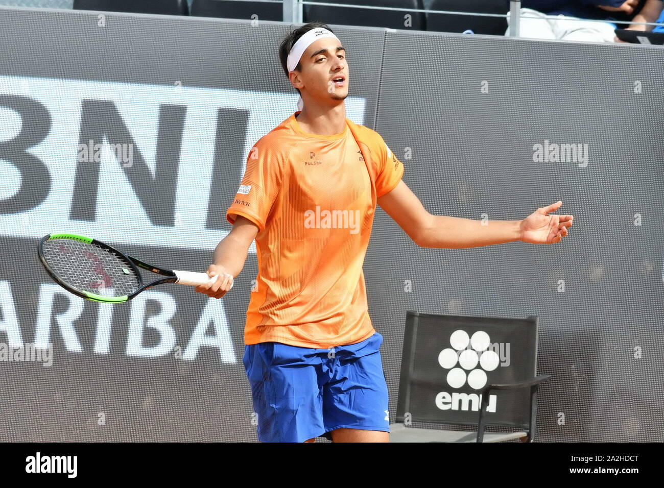Lorenzo sonego Roms lors Internazionali BNL 2019 , Rome, Italie, 13 mai 2019, les Internationaux de Tennis Tennis Banque D'Images