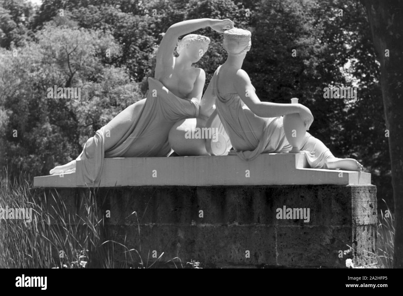 Ein Ausflug nach Tübingen, 1930er Jahre Deutsches Reich. Un voyage à Tübingen, Allemagne 1930. Banque D'Images
