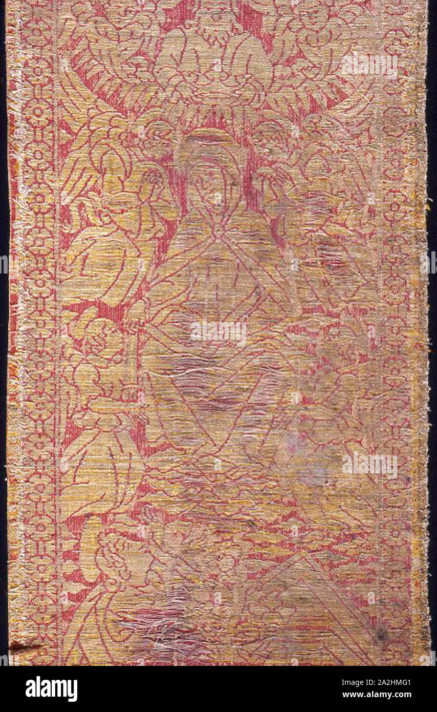 Cravate En Soie Kapital Mary Noire - Motif Maria - Boîte D'origine Japon - Neuf