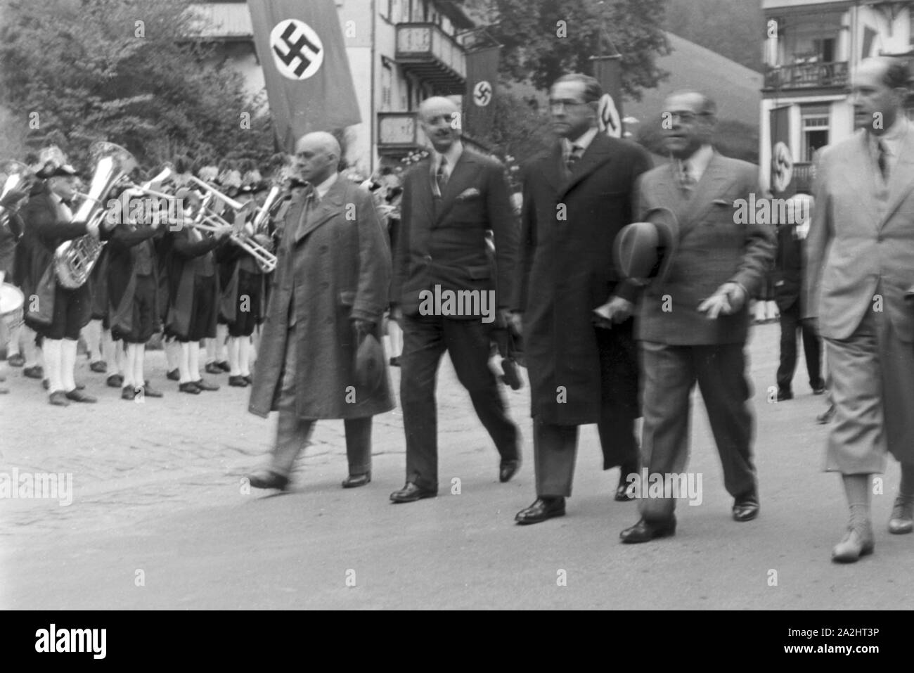 Urlaub im Schwarzwald, Deutsches Reich 1930er Jahre. Vacances dans la Forêt Noire, Allemagne 1930. Banque D'Images