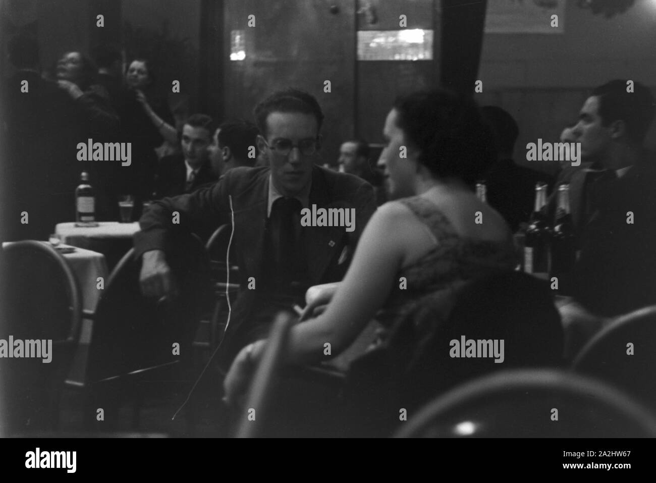 1930s Couple Dancing Banque D Images Noir Et Blanc Alamy