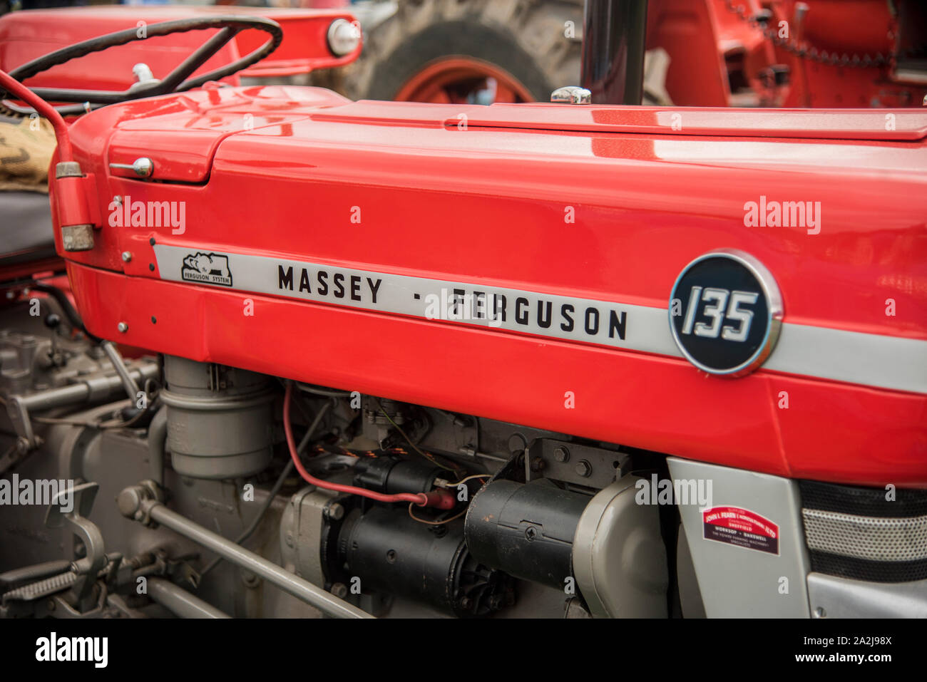 Restored Massey Ferguson Tractor Banque D Image Et Photos Alamy