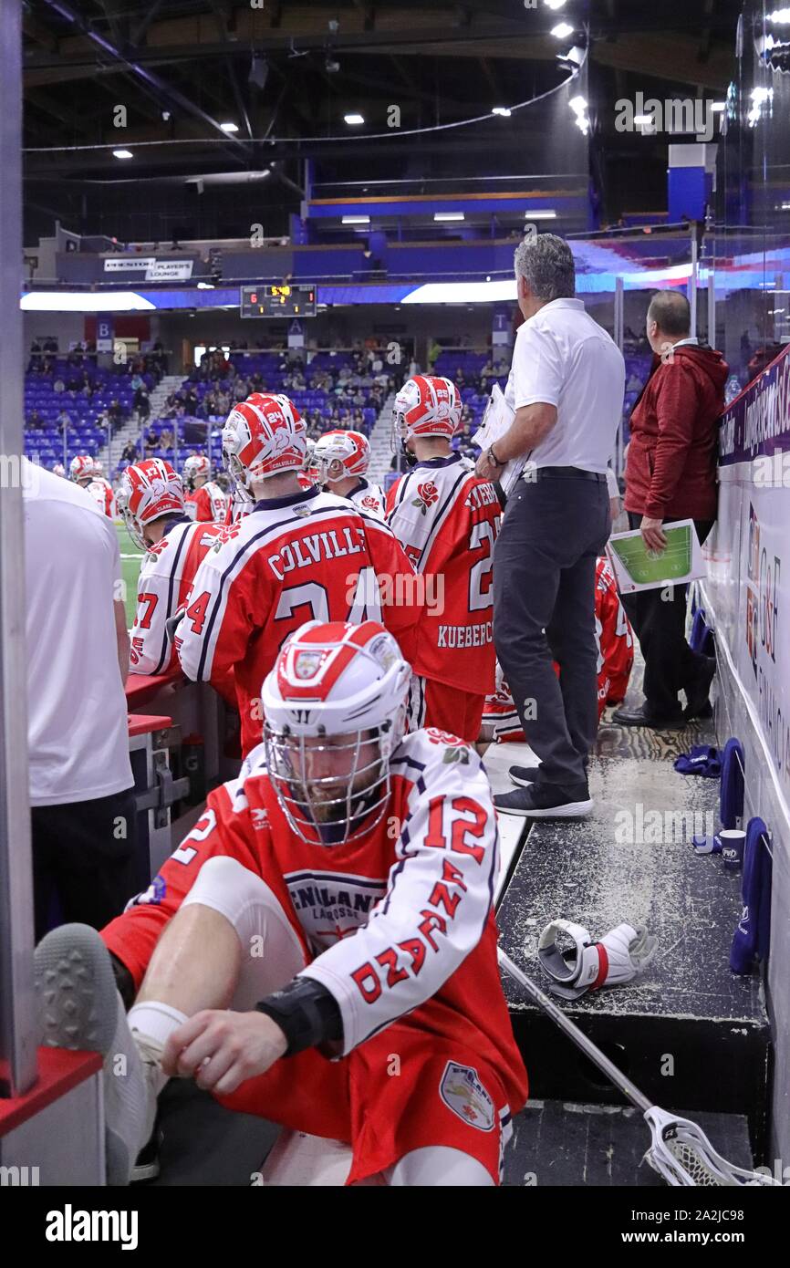 L'Angleterre l'équipe 2019 Championnat du monde de crosse Banque D'Images