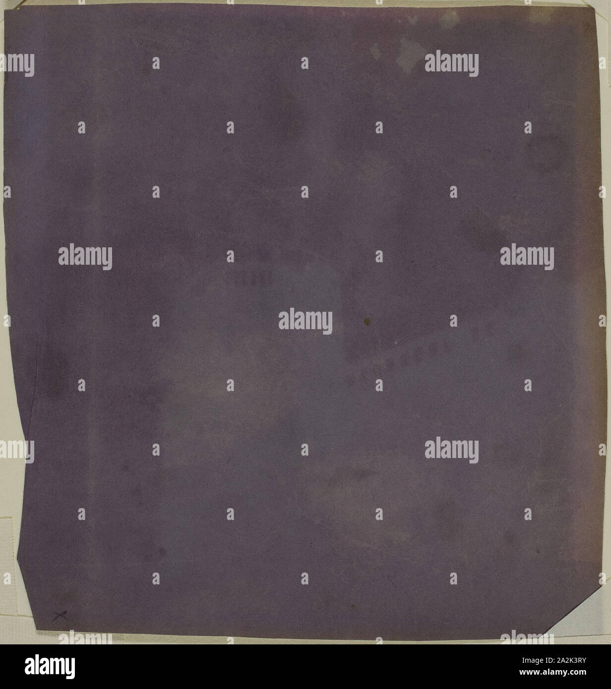 Tour à Lacock, 1837, William Henry Fox Talbot, l'anglais, 1800-1877, l'Angleterre, photogénique, dessin à l'aide de chlorure d'argent, imprimés dans l'appareil photo, s'est stabilisé (fixe) dans l'ammoniac, 10.7 × 10.2 cm (image/papier Photo Stock