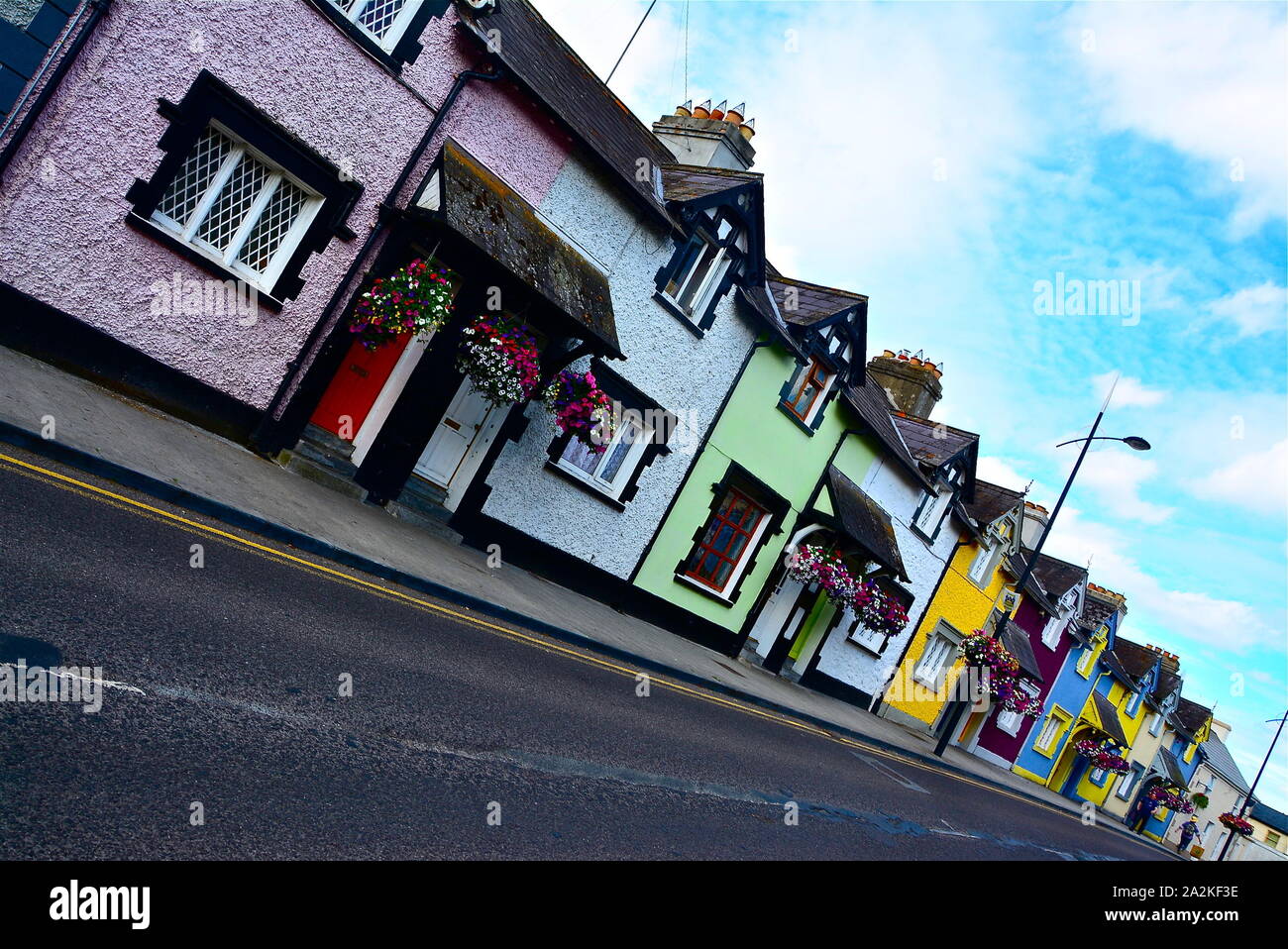 L'Irlande, garniture Banque D'Images