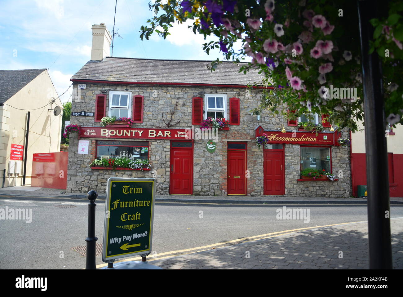 L'Irlande, garniture Banque D'Images