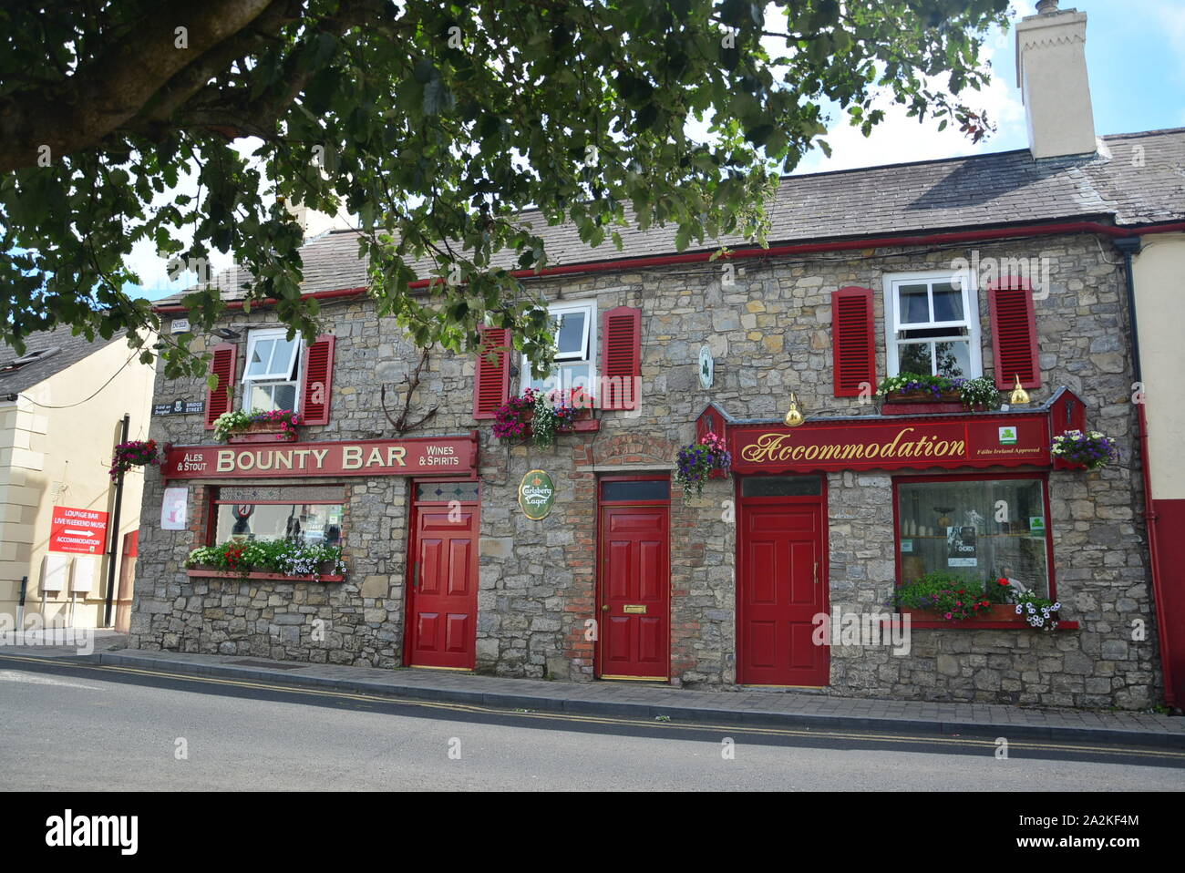 L'Irlande, garniture Banque D'Images