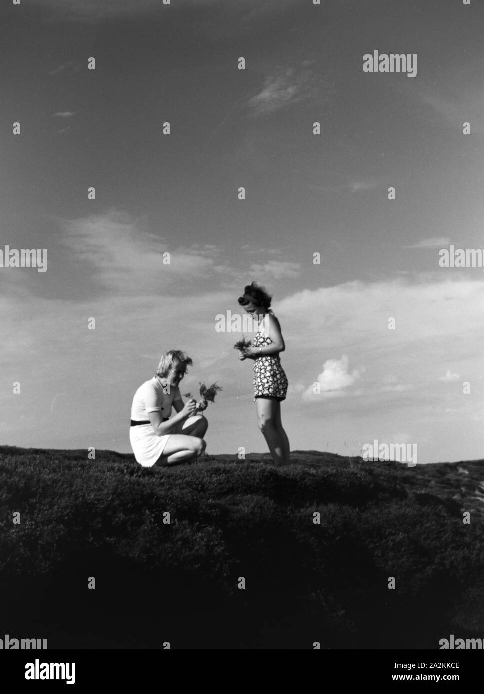 Ferien auf Westerland, Deutsches Reich 1937. Vacances sur Westerland, Allemagne 1930. Banque D'Images